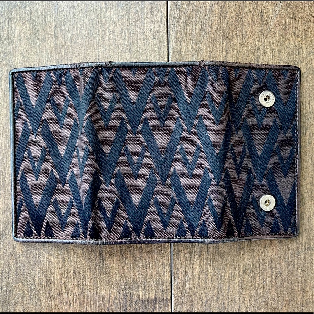 Valentino Black/Brown Key Pouch - Picture 2 of 5